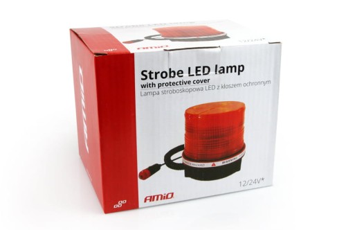 Stroboskop na dach samochodu