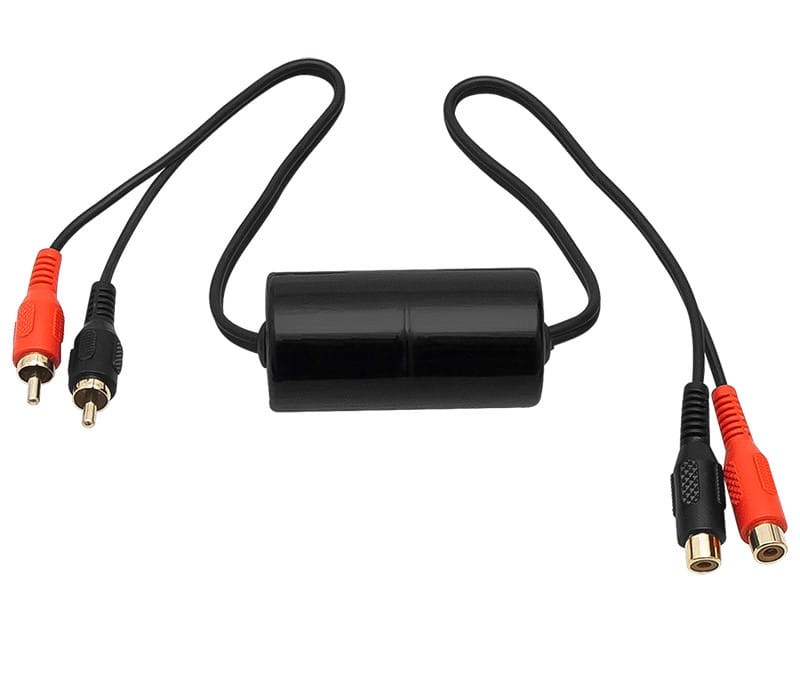 Filtr samochodowy do wzmacniacza 2 x LED