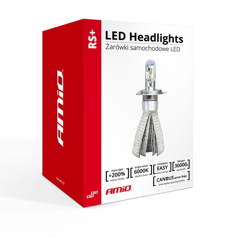 Żarówki H8 H9 H11 RS+ LED 3500lm
