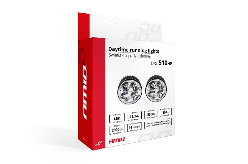 Lampy dzienne DRL 510HP Amio