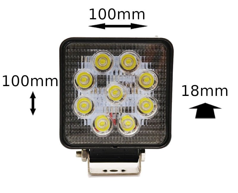 Płaska lampa robocza