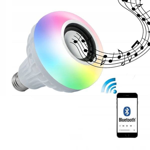 Żarówka LED RGB z głośnikiem