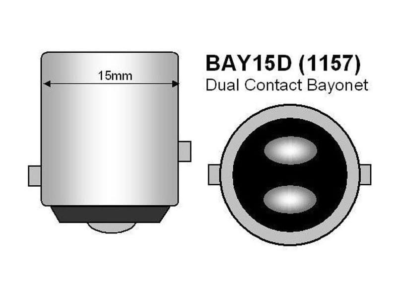 LED Canbus BAY15d
