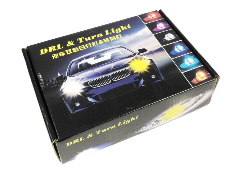 Światła LED do jazdy dziennej z kierunkiem