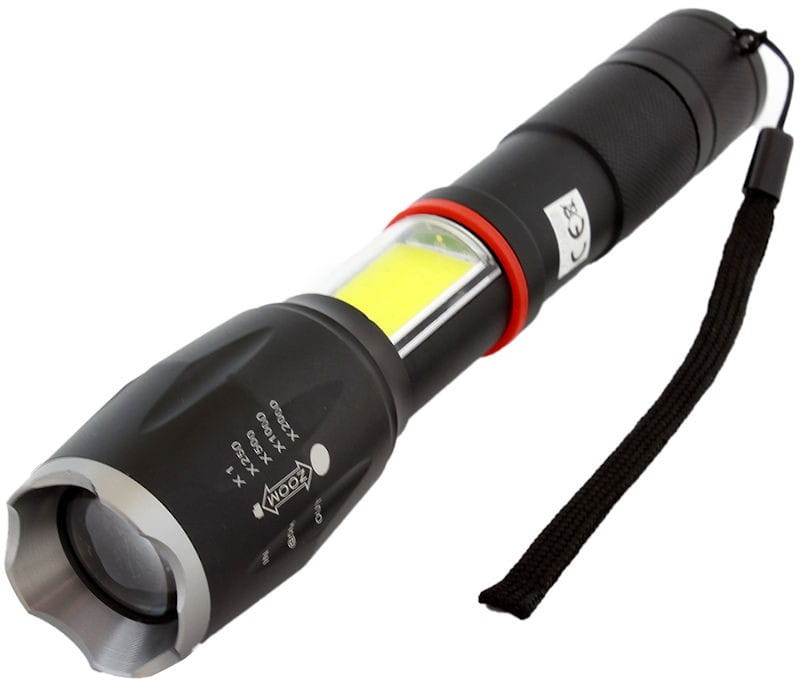 Wodoodporna latarka Q5 z akumulatorem