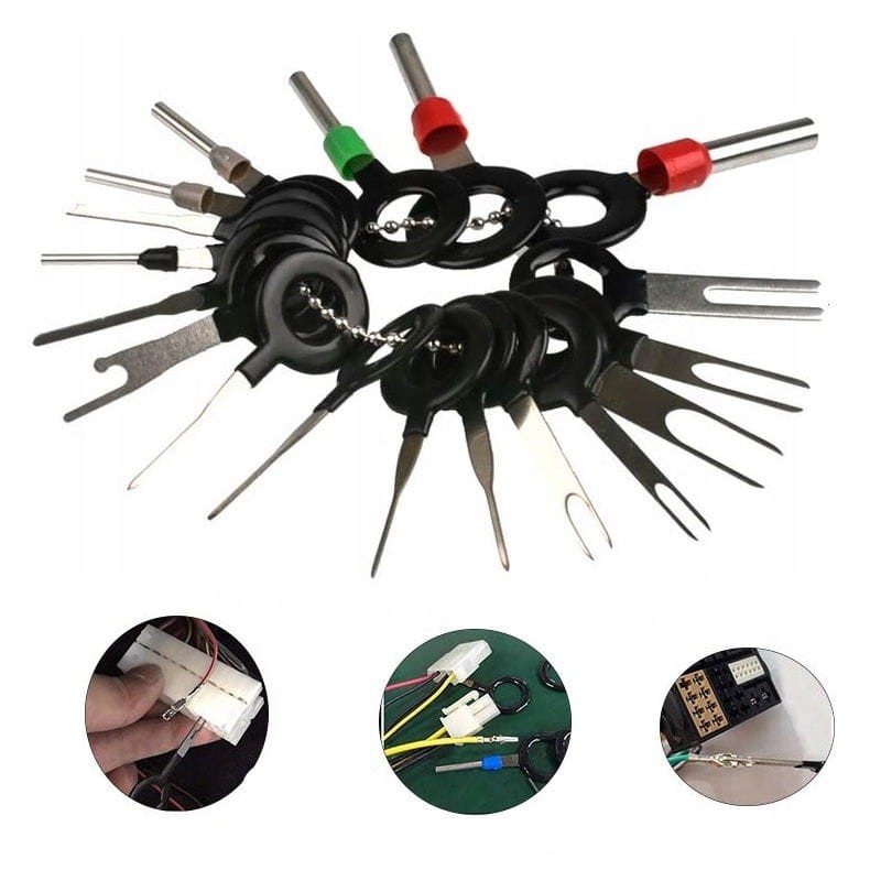 Zestaw do wyjmowania konektorów 18 sztuk