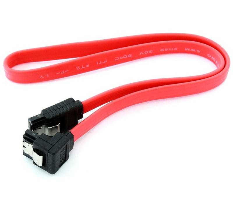 Kabel SATA III kątowy
