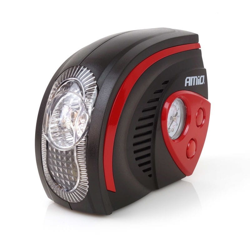 Mini kompresor samochodowy LED