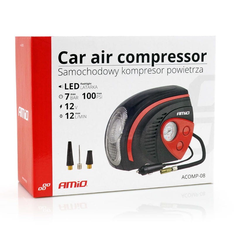 Sprężarka samochodowa 12V 100 PSI