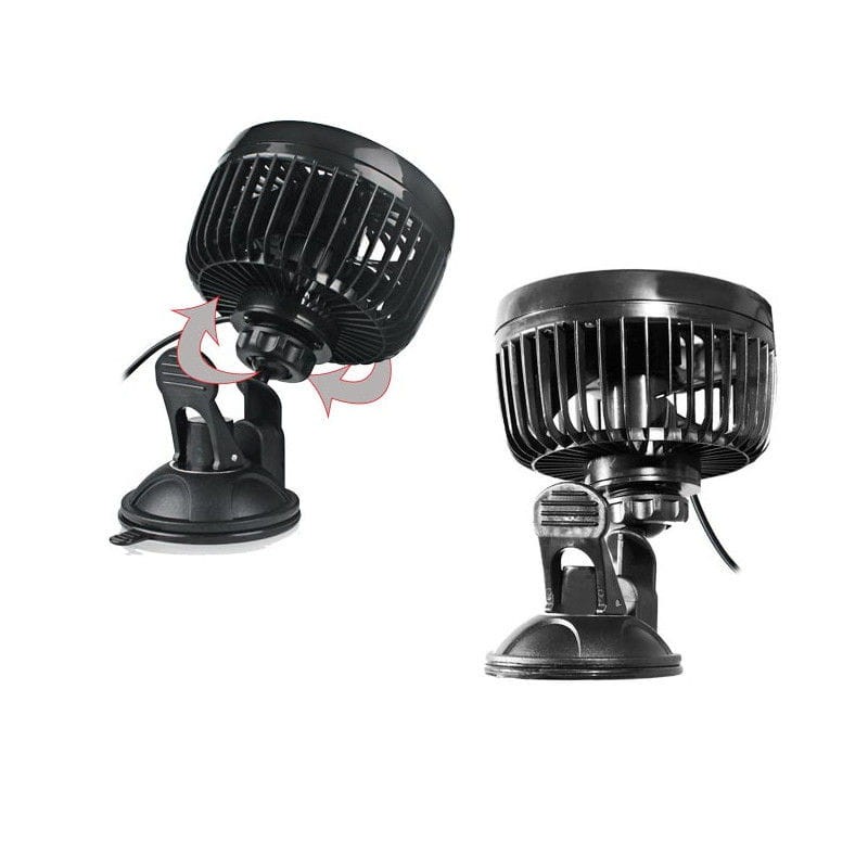 Wentylator na przyssawkę do auta