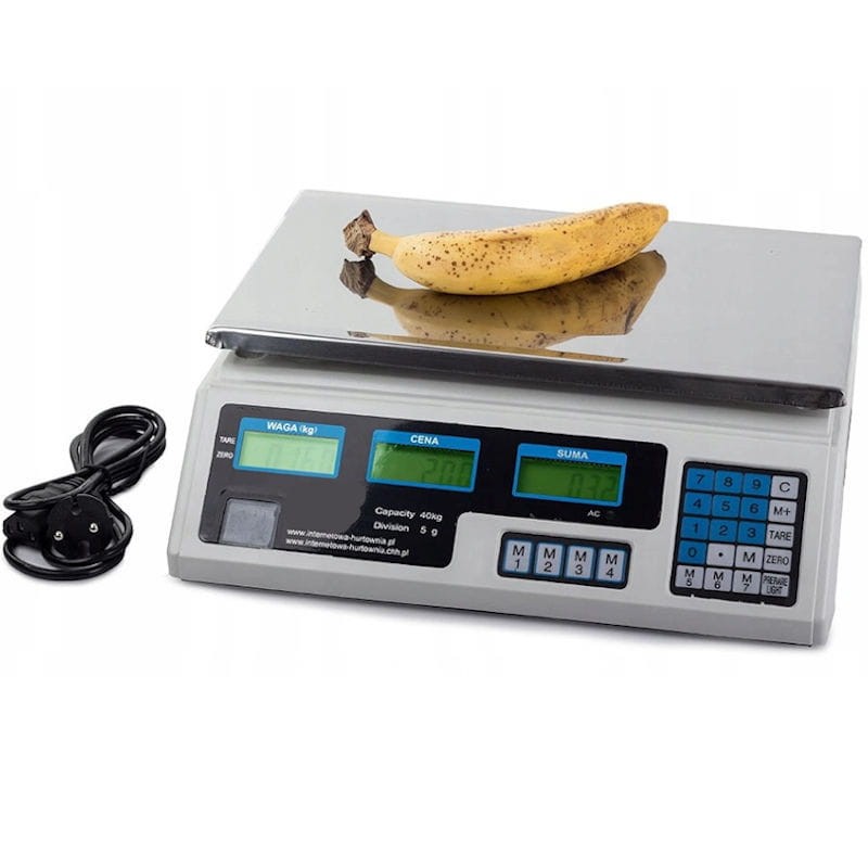 Elektroniczna waga sklepowa kalkulacyjna