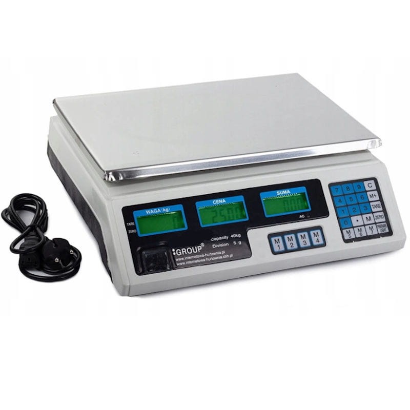 Waga elektroniczna sklepowa do 40kg