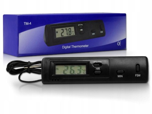 Termometr samochodowy wewnątrz i na zewnątrz