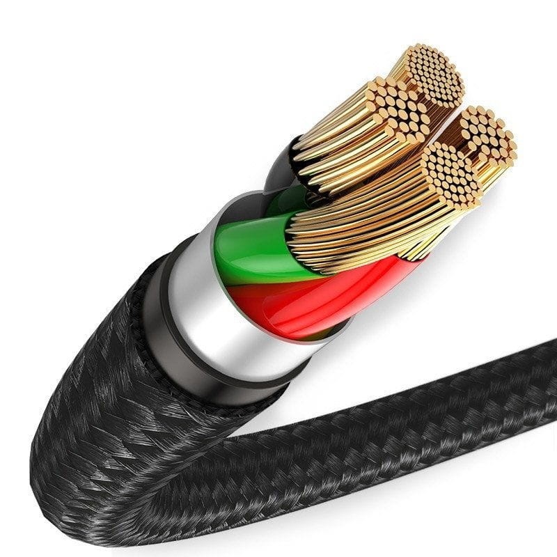 Nylonowy przewód microUSB