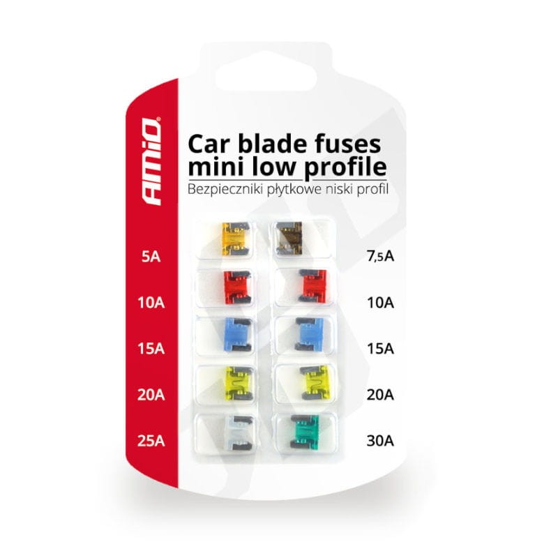 Bezpieczniki stykowe o niskim profilu