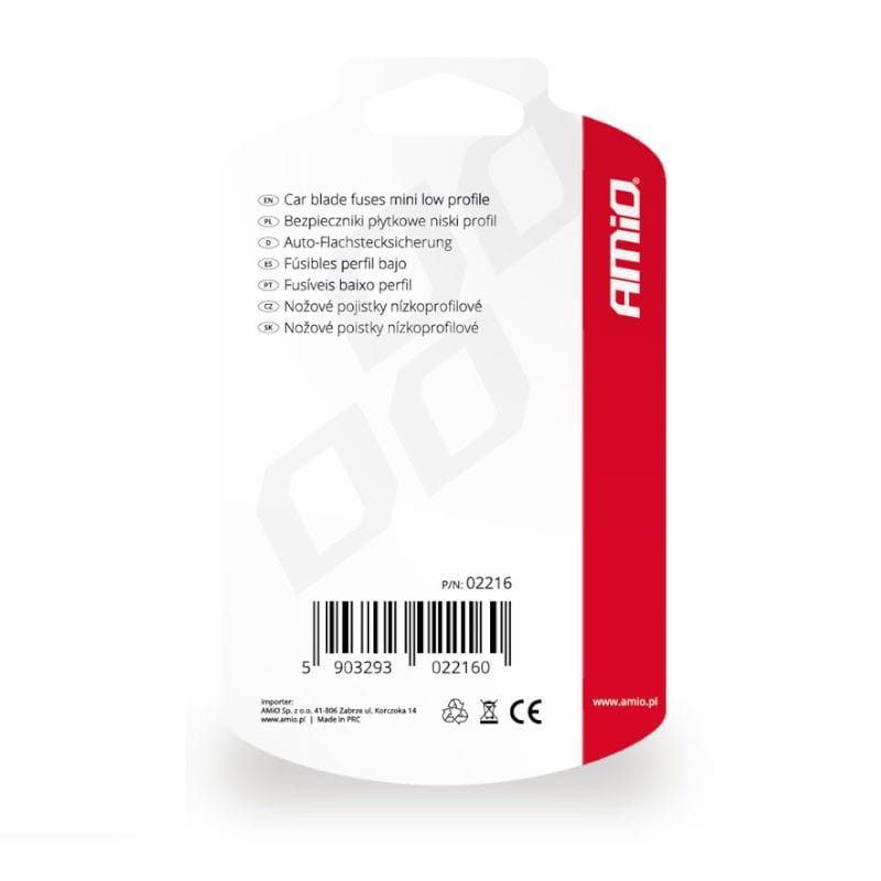 Bezpieczniki micro niski profil