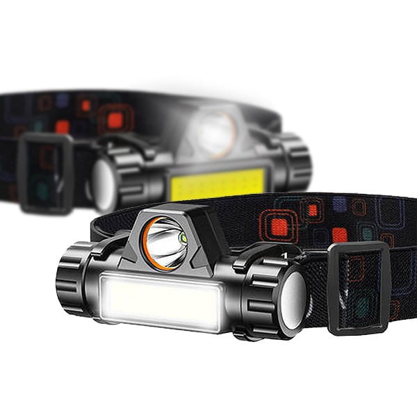 Akumulatorowa latarka z magnesem na czoło