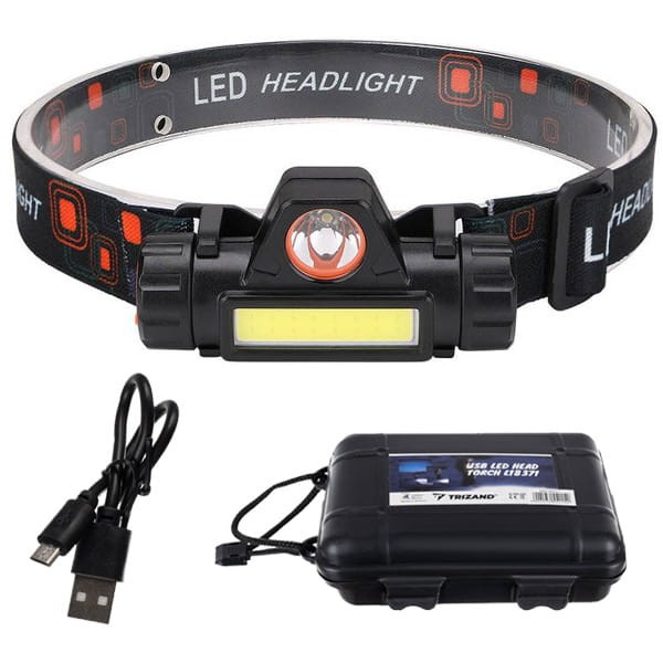 Latarka czołowa COB