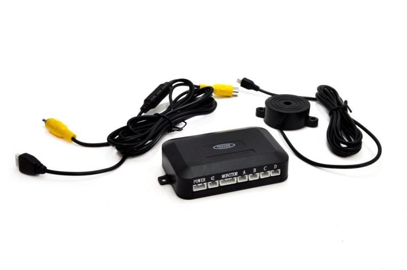 4 czujniki cofania Gold, buzzer