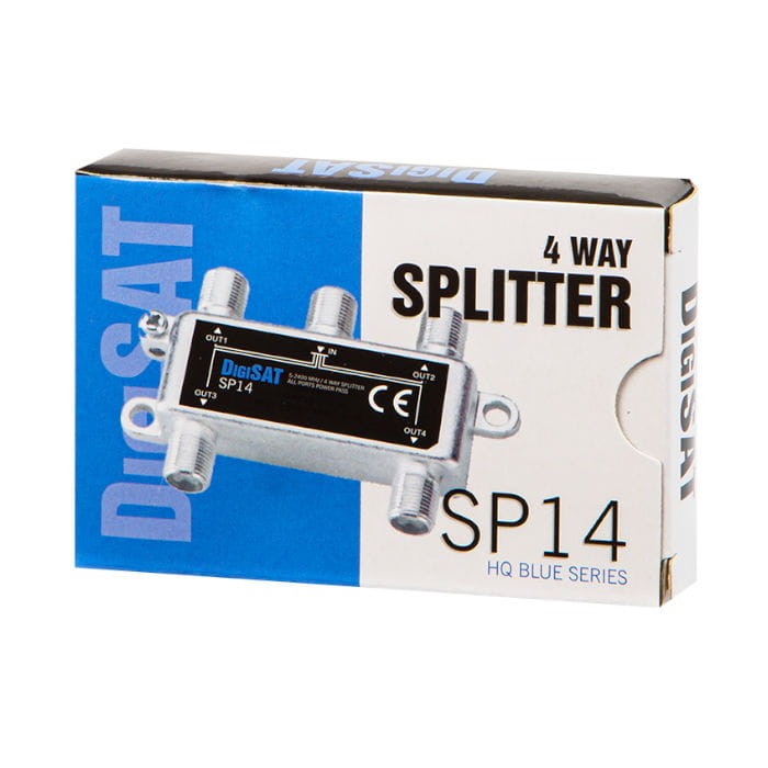 Splitter TV SAT 1 na 4