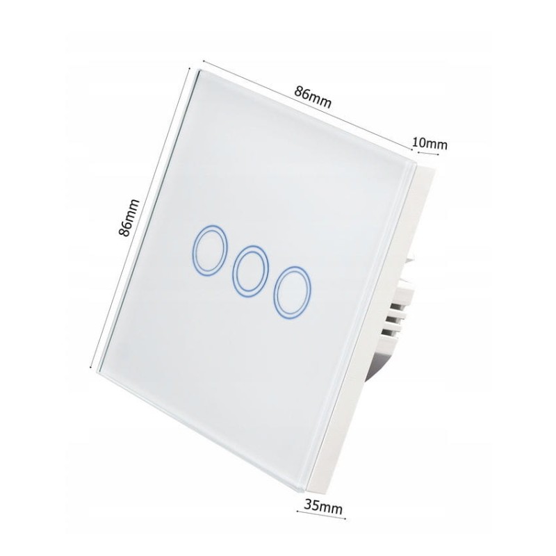 Przełącznik świateł LED potrójny z WiFi