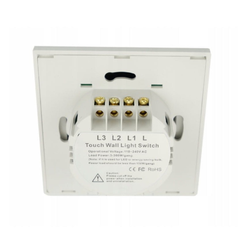 Włącznik wyłącznik szklany do świateł z WiFi