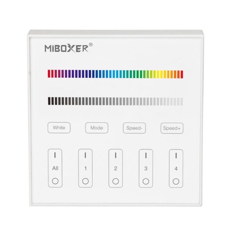 Panel sterujący sterownikami MiLight RGB / RGBW