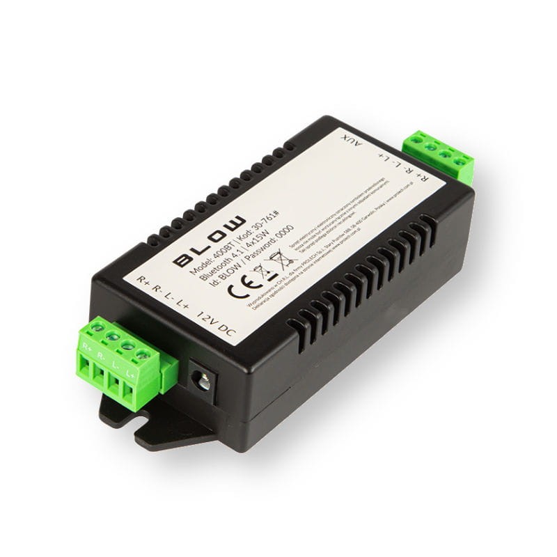 Wzmacniacz audio z modułem bluetooth