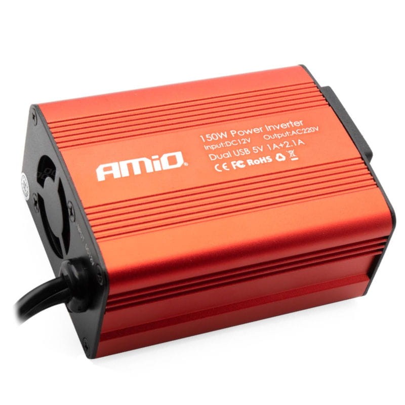Przetwornica samochodowa AMiO 12V na 230V