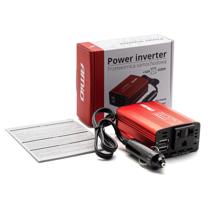 Przetwornica napięcia 12V na 230V AC ze zmodyfikowaną sinsoidą