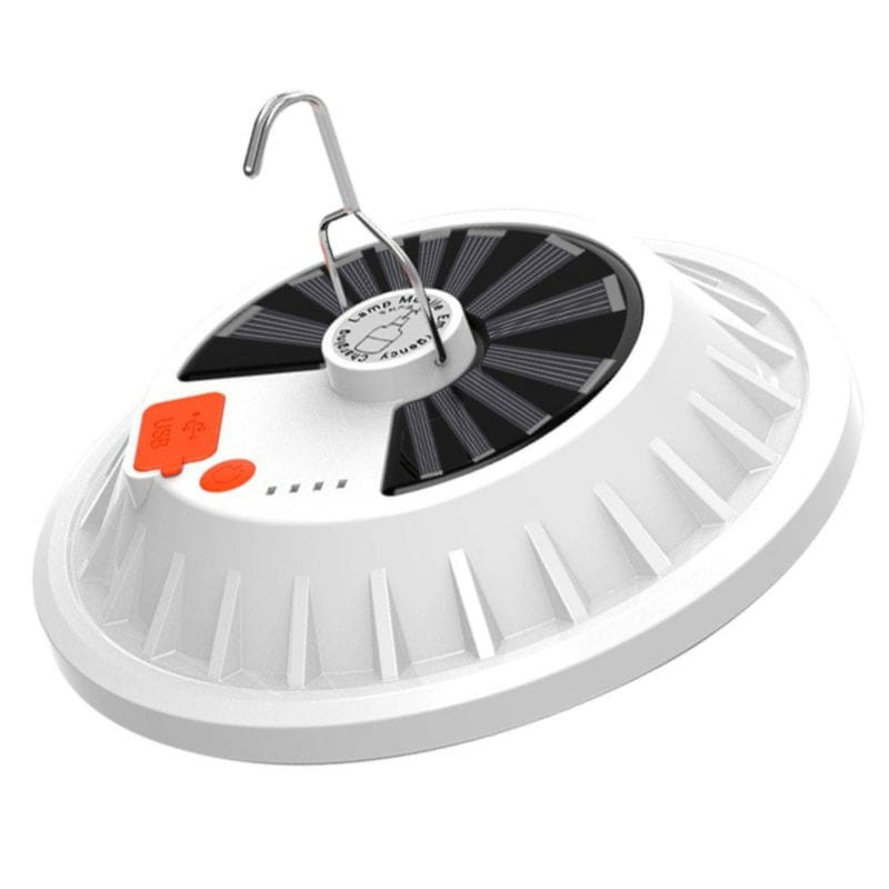 Lampa turystyczna awaryjna z solarem