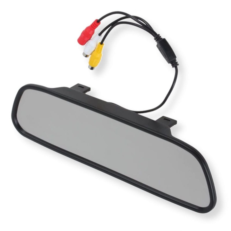 Monitor LCD 5" nakładka na lusterko cofania