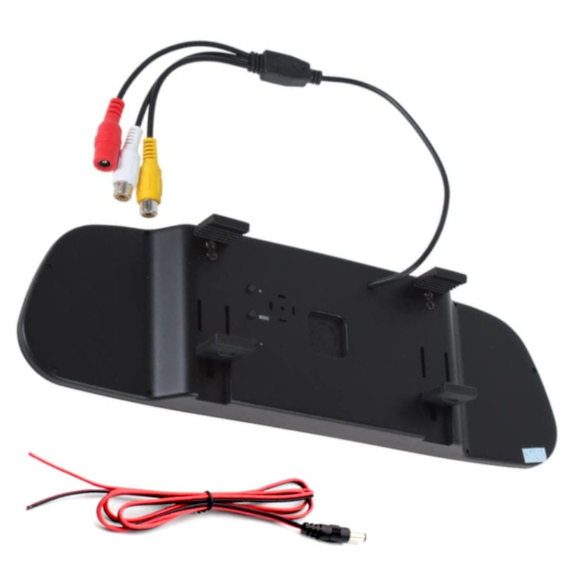 Lusterko z ekranem do kamer parkowania