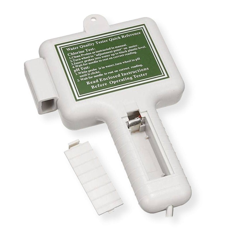 Basenowy miernik chloru i ph cyfrowy