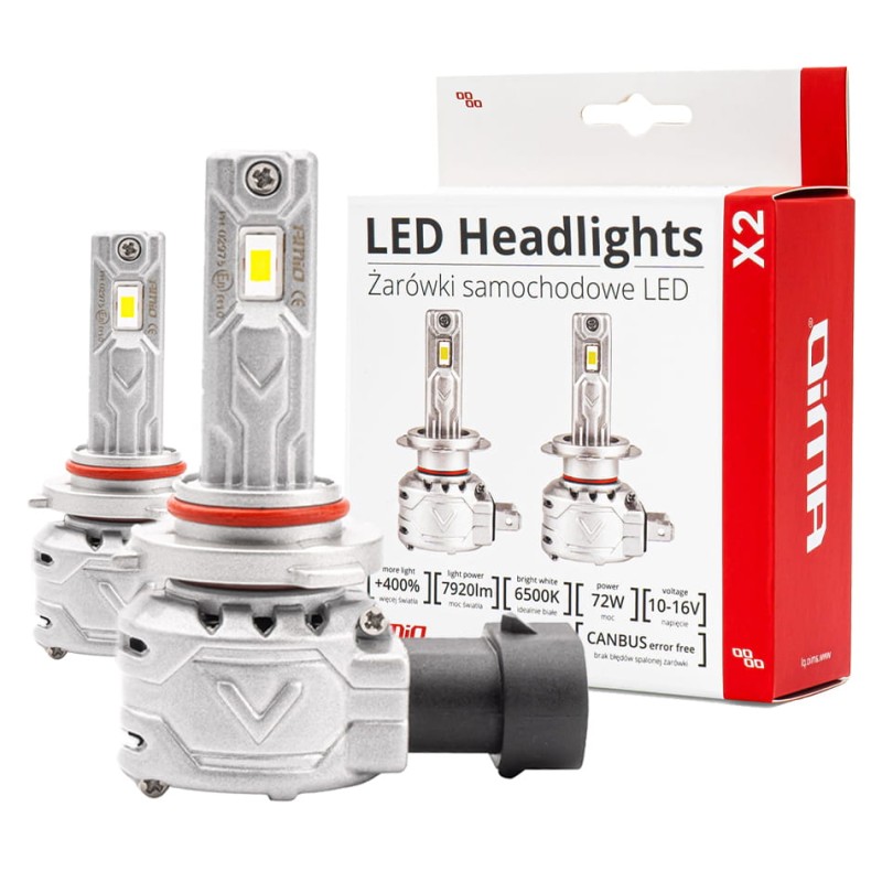 Żarówki LED H1 HB4 H7 H11