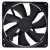 Wentylator komputerowy 12V 0,3A 120mm średnicy