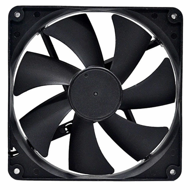 Wentylator komputerowy 12V 0,3A 120mm średnicy