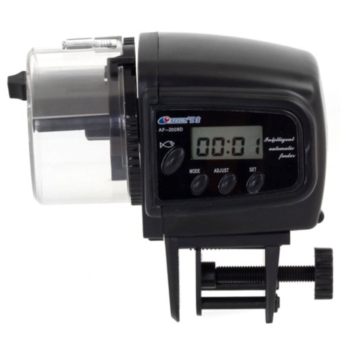 Karmnik akwariowy automatyczny z wyświetlaczem