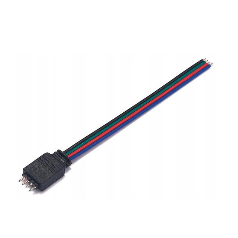 Złaczka RGB 4-pin do taśm LED