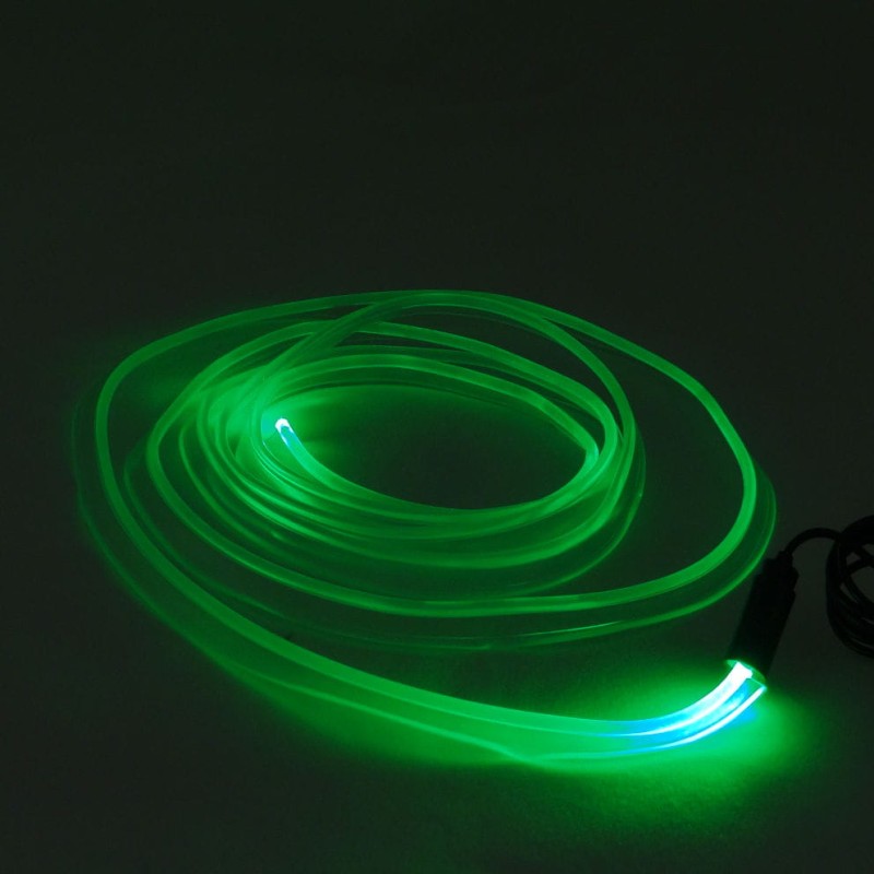 Światłowód Ambient Light RGB zielony