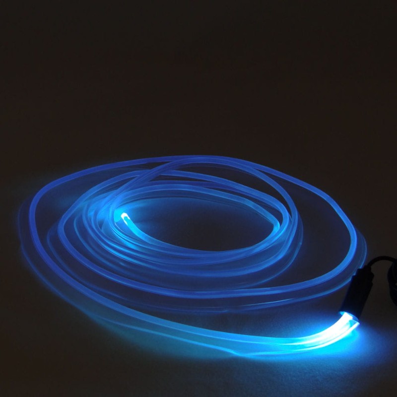 Niebieski Światłowód Ambient Light RGB