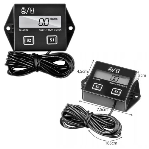Licznik motogodzin i obrotomierz