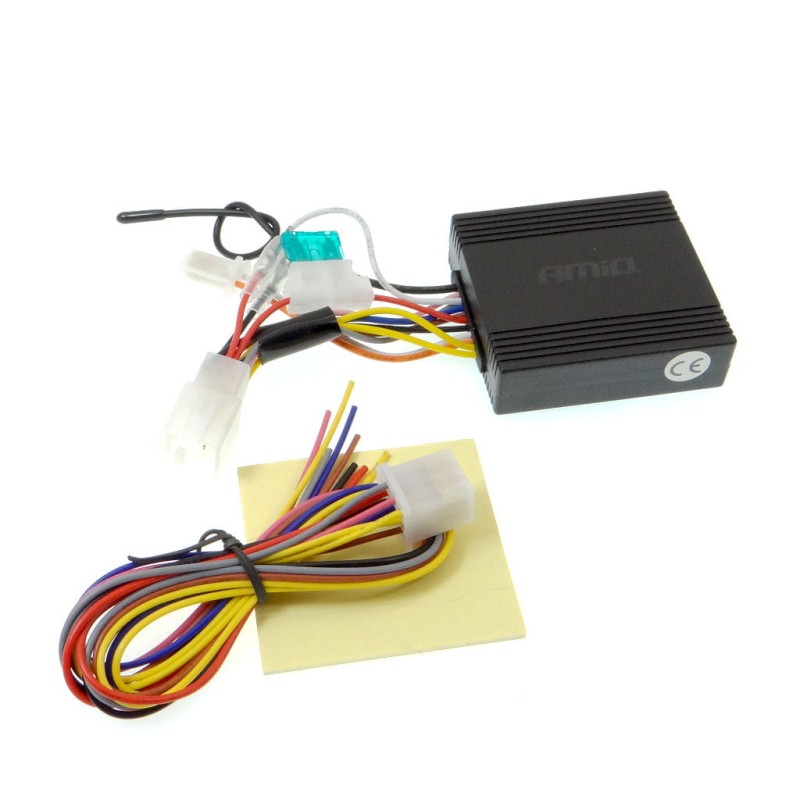 Motocyklowy alarm z głośną syreną i dwoma pilotami