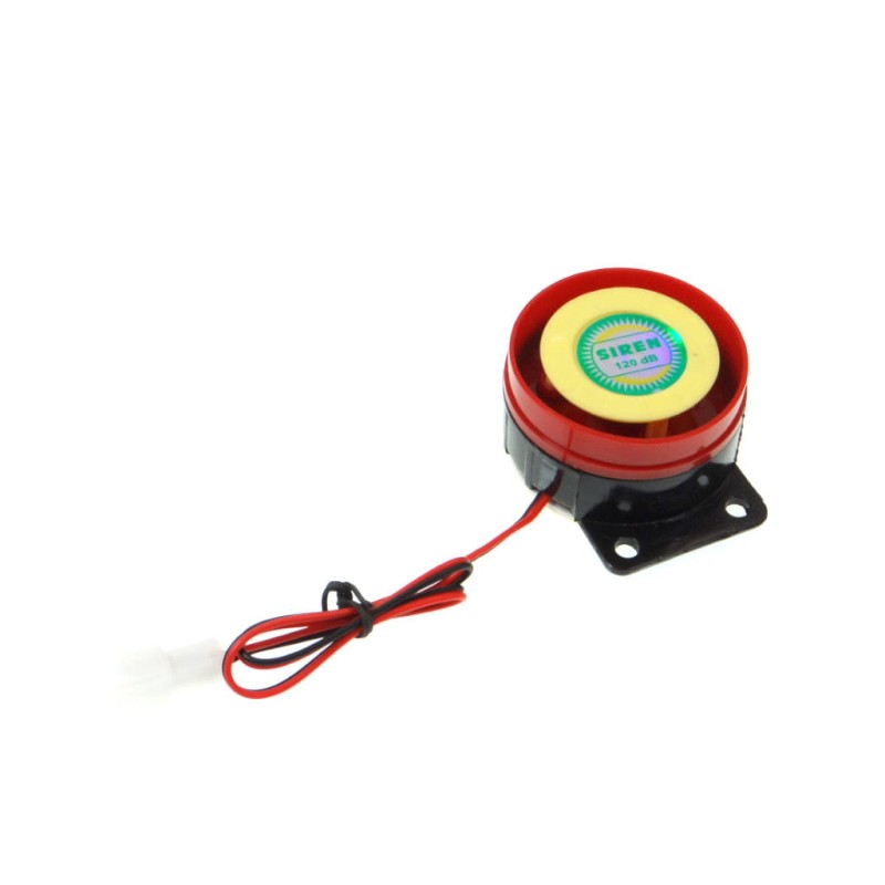 Alarm motorowy z syreną