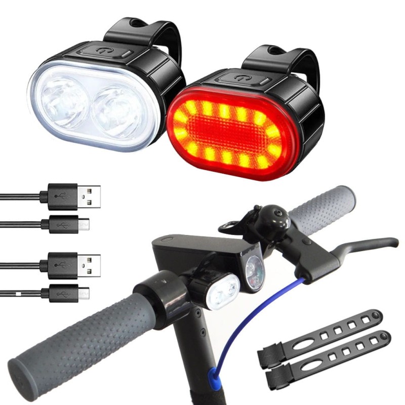 Lampki LED do hulajnogi / roweru elektrycznego