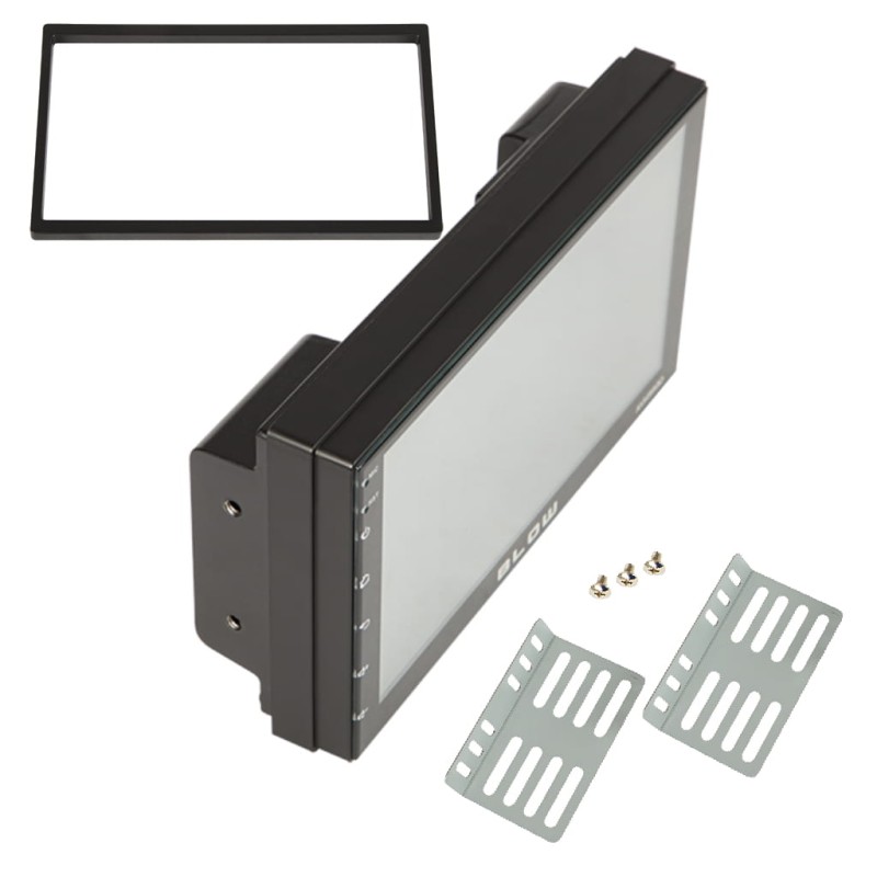 Multimedialna stacja samochodowa 2DIN z Android'em 12