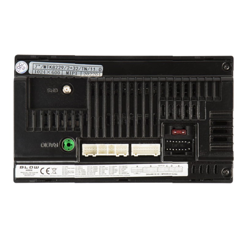 Radio z ekranem dotykowym LCD 7"