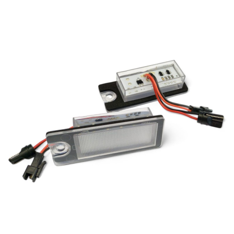 Komplet ramek do podświetlenia tablicy rejestracji w Volvo S80