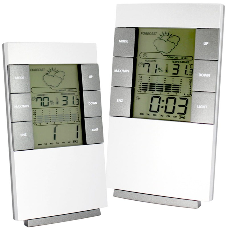 Zegarek z kalendarzem podświetlany ekran