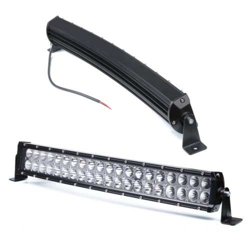 Zakrzywiona lampa robocza o mocy 120W